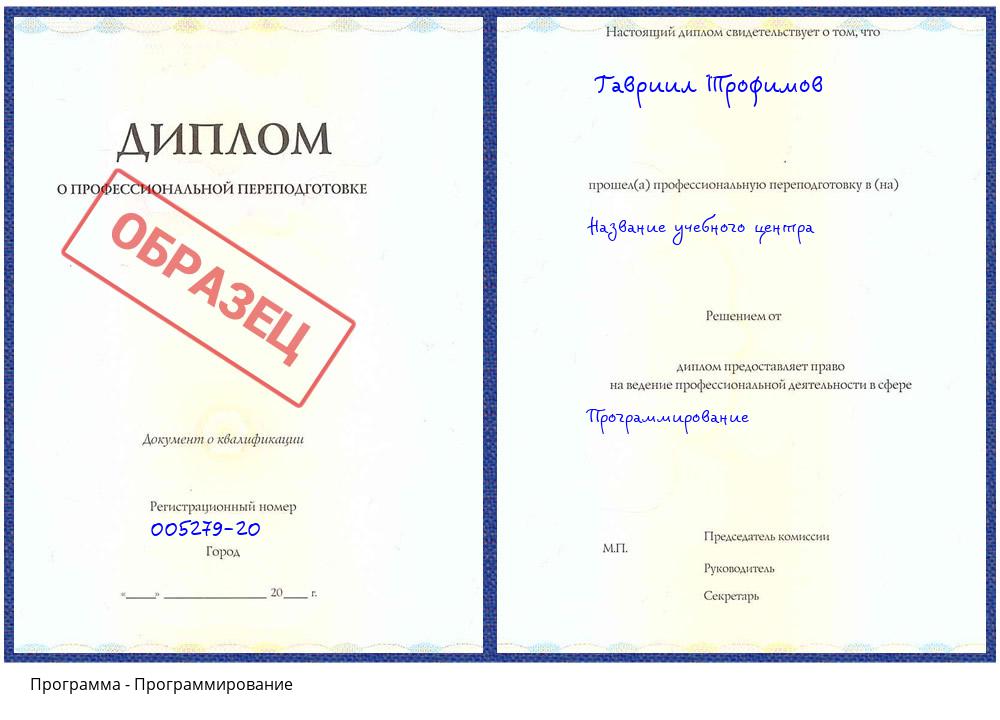 Программирование Богданович